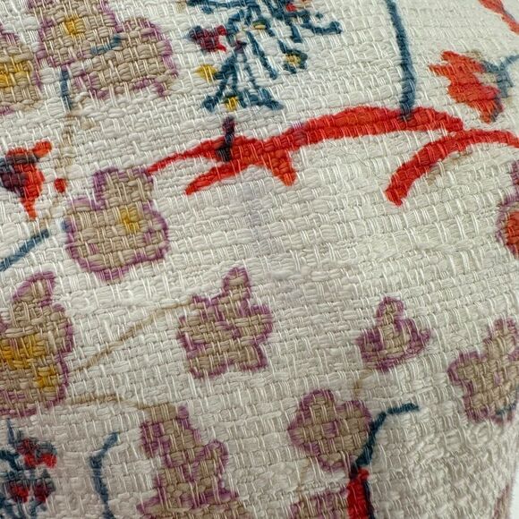 Ann Taylor Sheath Dress Size 4 Floral Knee Length Colorful Sleeveless Textured - Picture 6 of 9